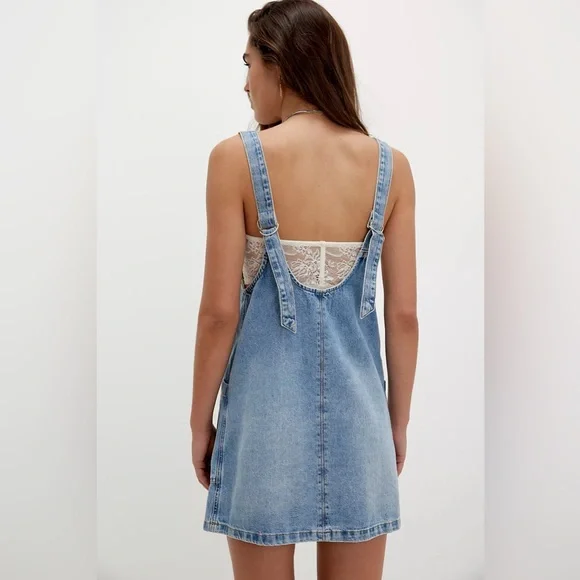 FREE PEOPLE WE THE FREE HIGH ROLLER SKIRTALL DRESS ✨ - Picture 2 of 6